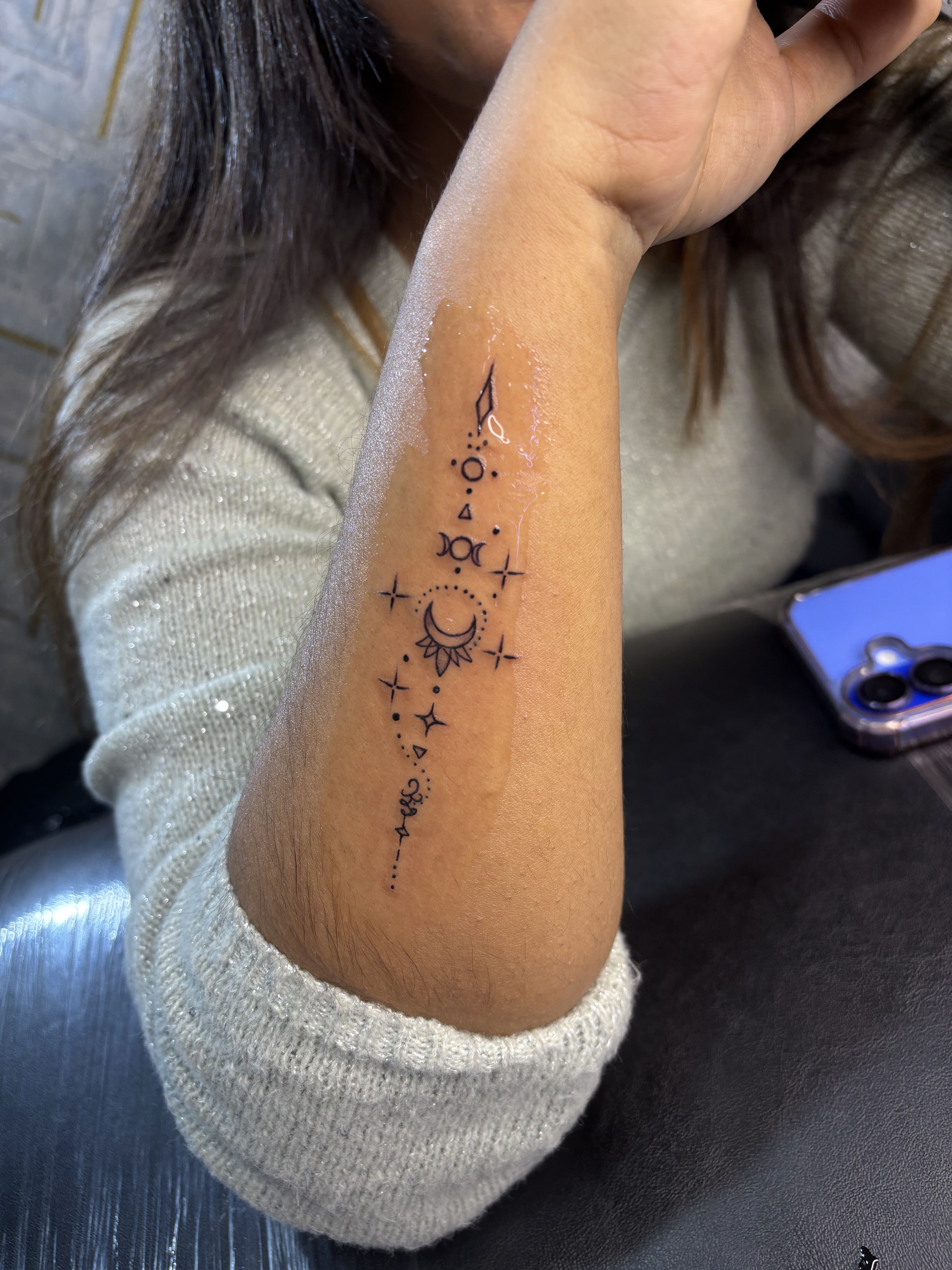 Manoj Kumar tattooing